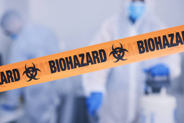 Professional Biohazard Cleanup technician working in Winchester, TN
